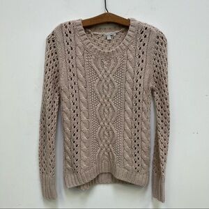 Halogen Cabled Sweater